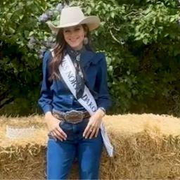 Miss Rodeo ND, USA - 4 Maids Milking - Breakaway Roping