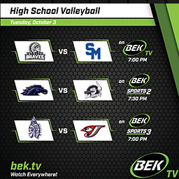 St. Mary's Volleyball Sweeps Mandan