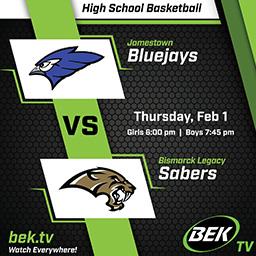 Jamestown Visits Bismarck Legacy for Hoops Doubleheader